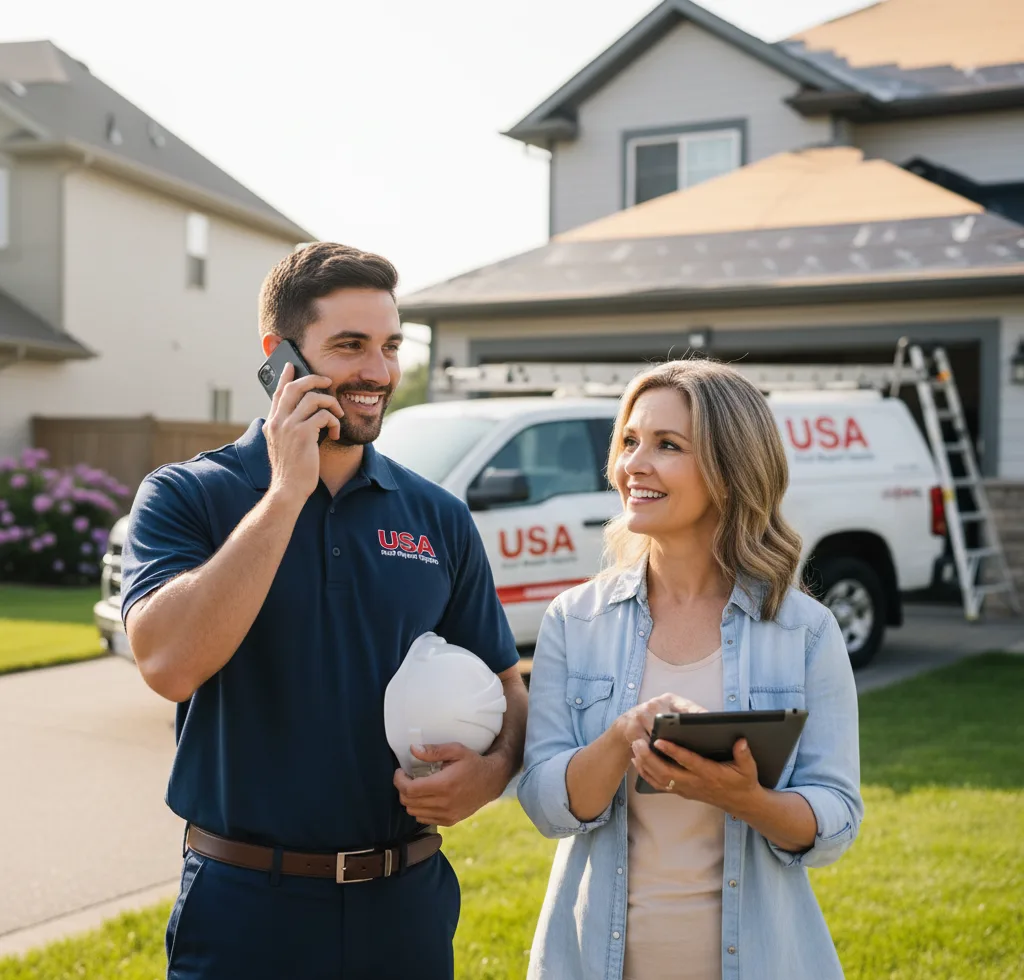 USA Roof Repair Experts customer support in Kent